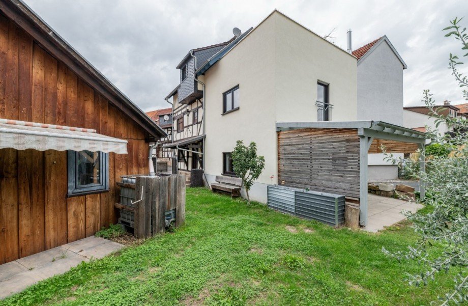 Hausr�ckseite Einfamilienhaus Herleshausen