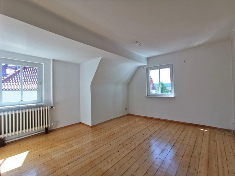 Schlafzimmer Dachgeschosswohnung Eisenach