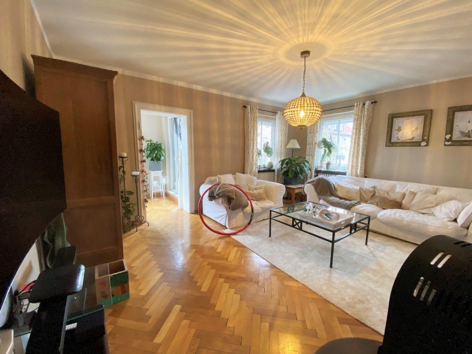 Wohnzimmer Erdgeschosswohnung Eisenach