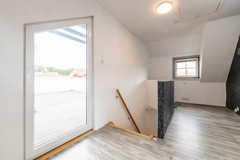 Treppenhaus DG & Zugang Dachterrasse Einfamilienhaus Herleshausen