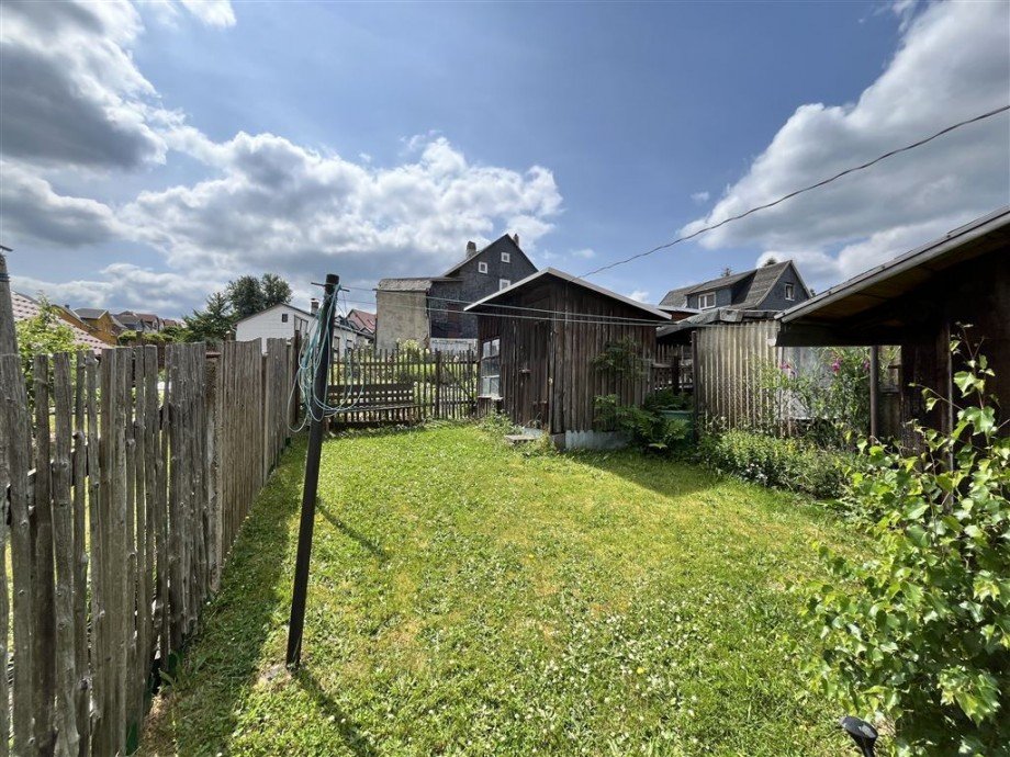 Garten Doppelhaush�lfte Unterp�rlitz