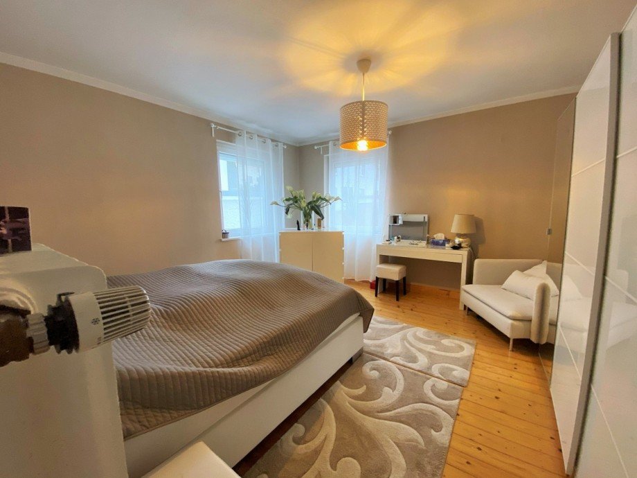 Schlafzimmer Erdgeschosswohnung Eisenach