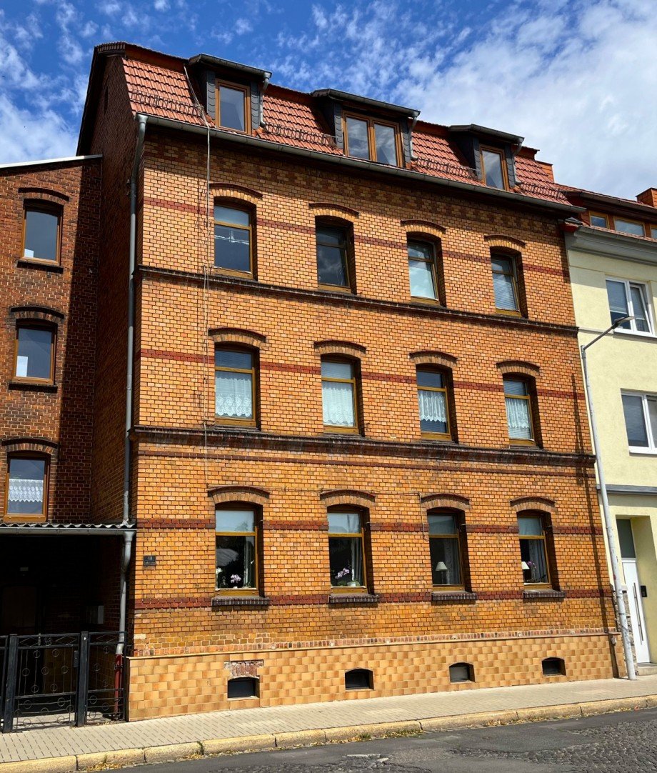 Hausansicht Dachgeschosswohnung Eisenach