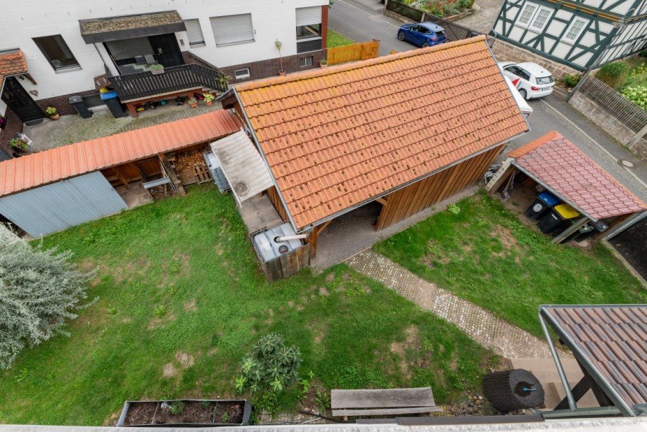Grundst�ck mit Carport Einfamilienhaus Herleshausen
