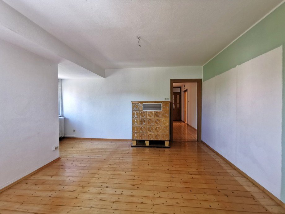 Wohnzimmer Dachgeschosswohnung Eisenach