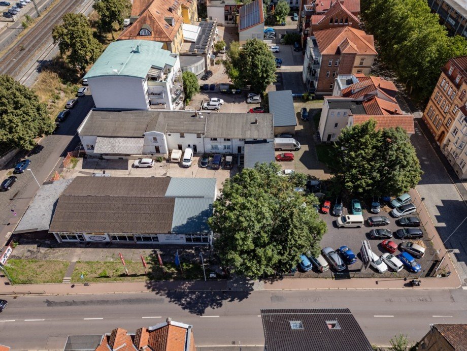 Luftbildaufnahme Westen Gewerbegrundst�ck Eisenach