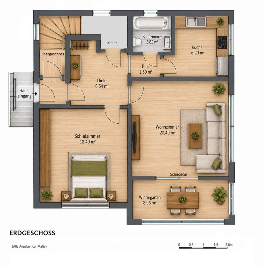 Erdgeschoss Einfamilienhaus Eisenach