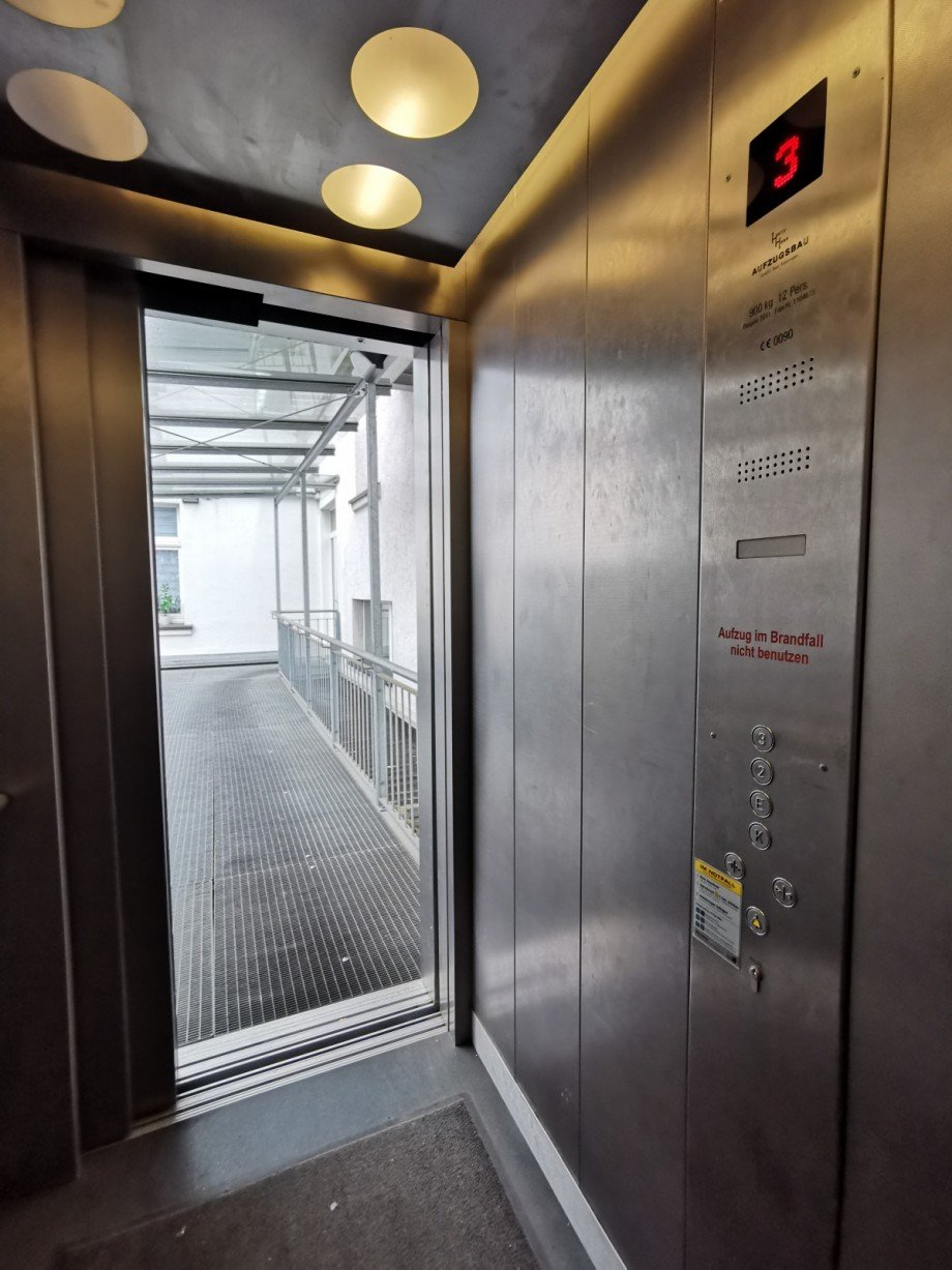 Aufzug Dachgeschosswohnung Eisenach