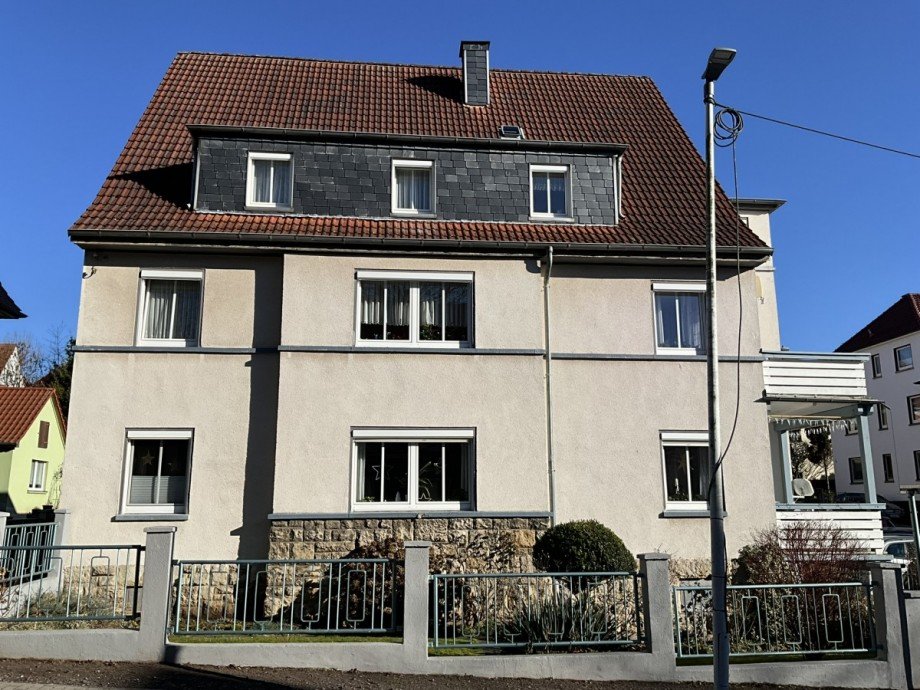 Westansicht Mehrfamilienhaus Eisenach