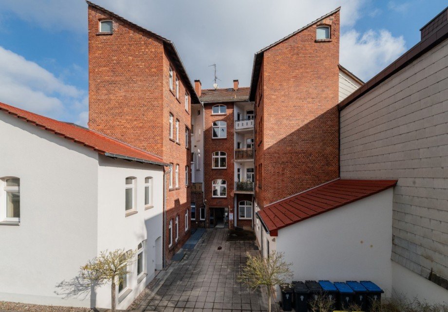 Hausr�ckseite Wohn- / Gesch�ftshaus Eisenach