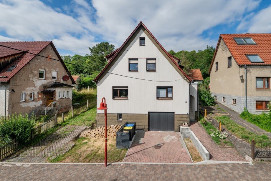 Hausansicht Einfamilienhaus Eisenach