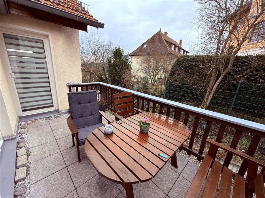 Terrasse Dachgeschosswohnung Eisenach , Th�r