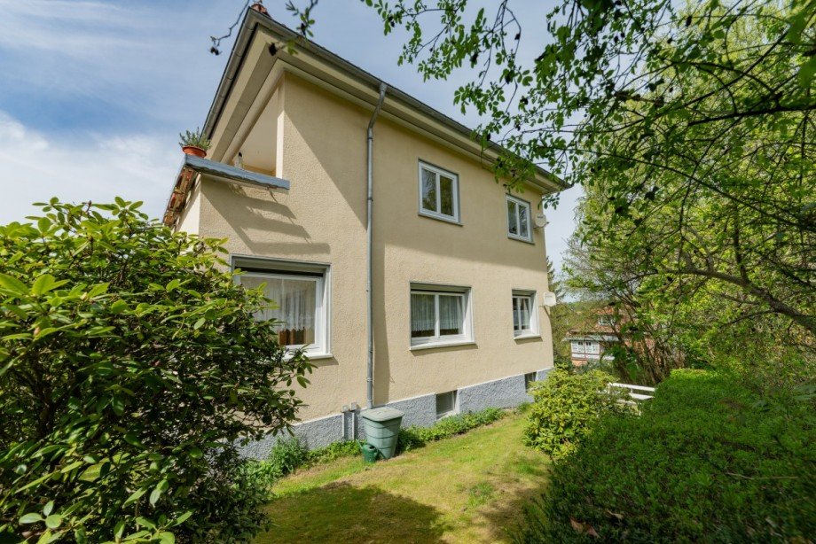 Hausansicht S�d Einfamilienhaus Eisenach