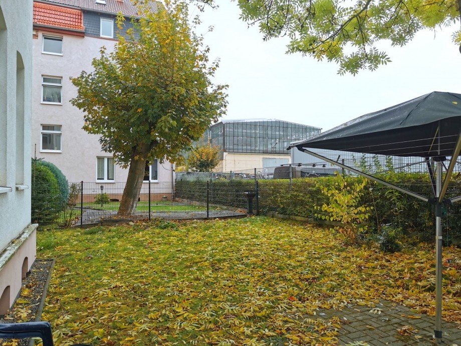 Innenhofgarten Erdgeschosswohnung Eisenach