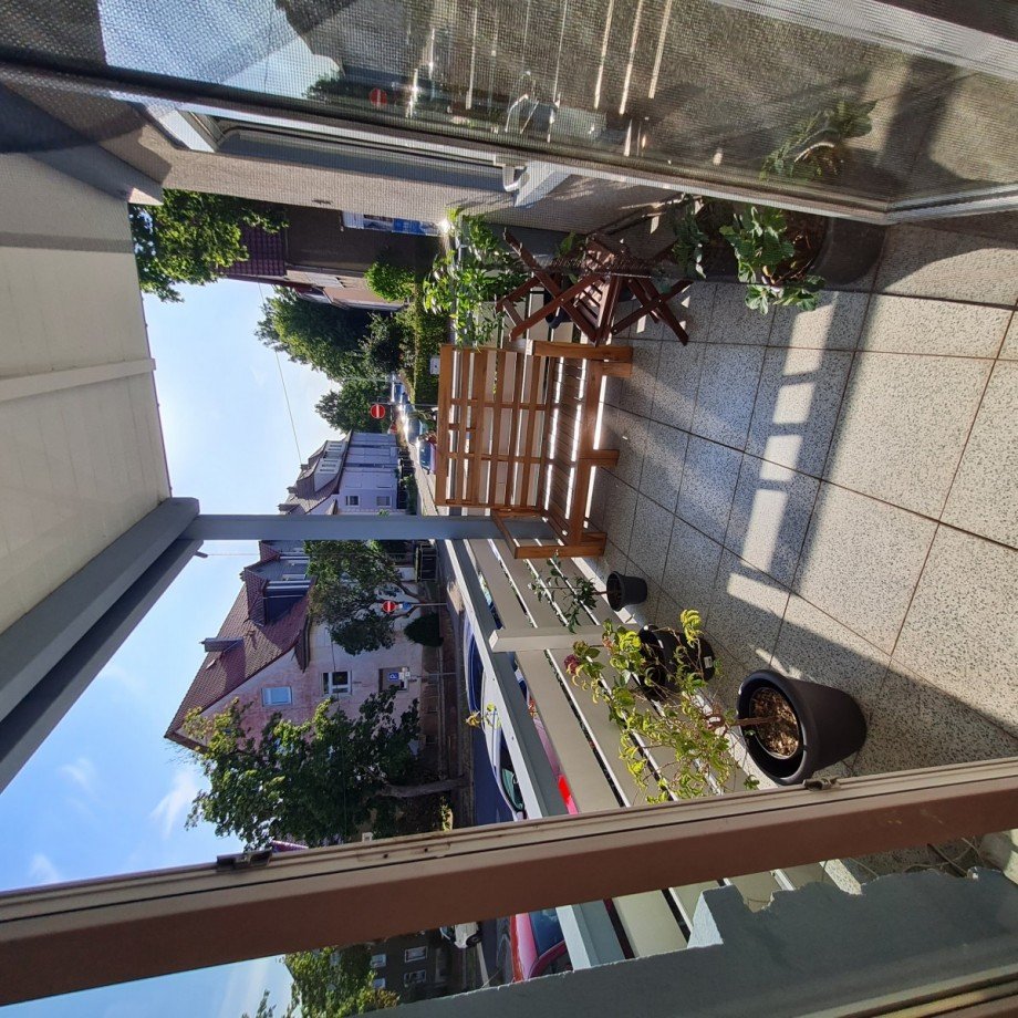 Balkon Erdgeschosswohnung Eisenach