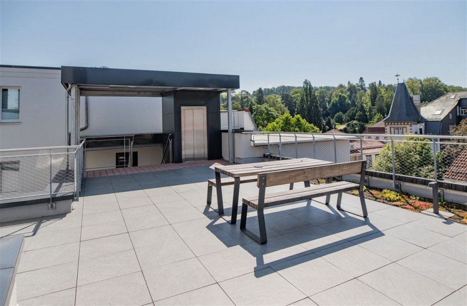 Dachterrasse Dachgeschosswohnung Eisenach , Th�r
