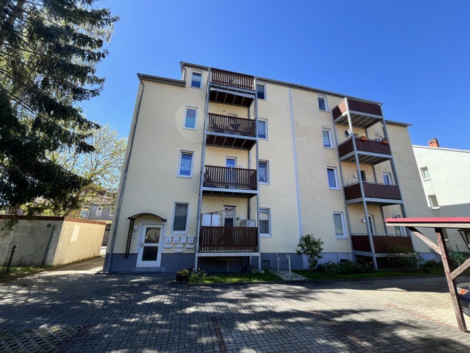 R�ckansicht Erdgeschosswohnung Eisenach