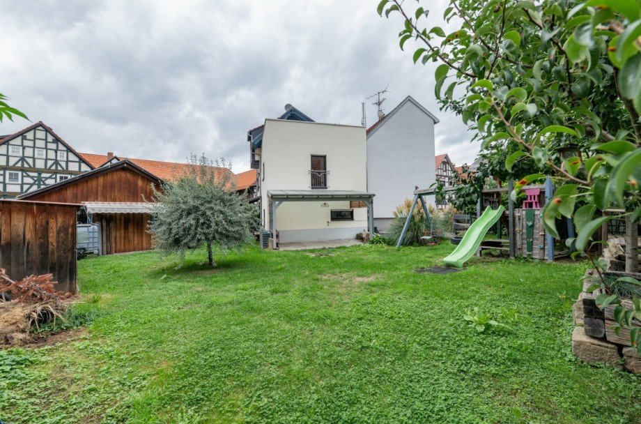 Hausr�ckseite Einfamilienhaus Herleshausen