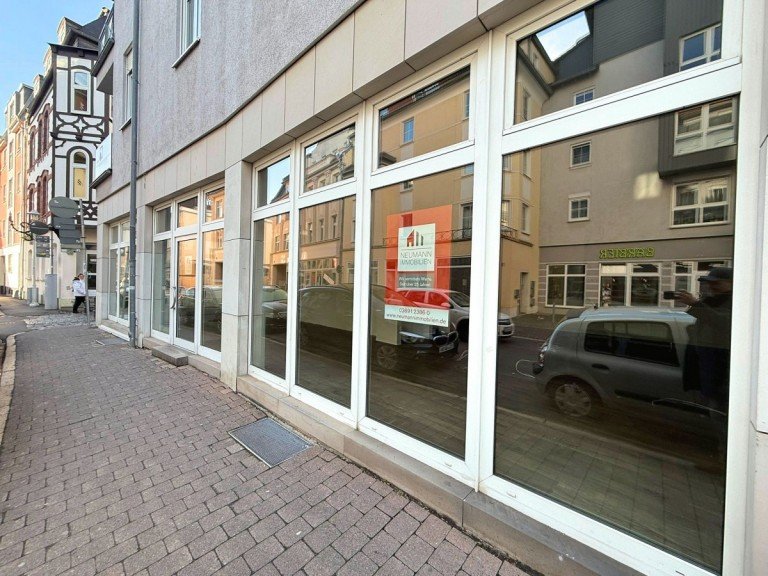 Schaufensterfront Eisenach Ladenlokal 172 m� Ladenlokal in Eisenachs Innenstadt - ebenerdig, gro�e Schaufensterfront, flexibel nutzbar