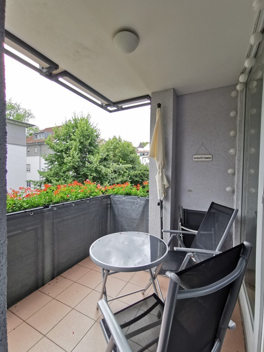 Balkon in S�dausrichtung Etagenwohnung Eisenach