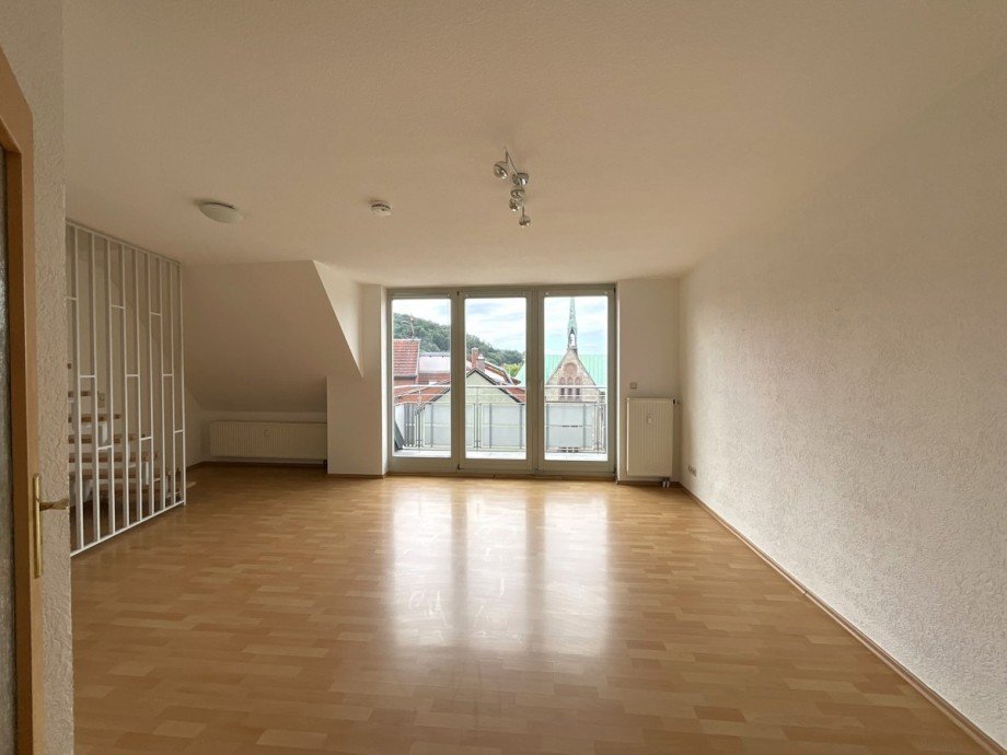 Wohnzimmer Maisonettewohnung Eisenach